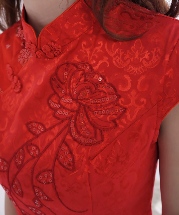 结婚敬酒服旗袍