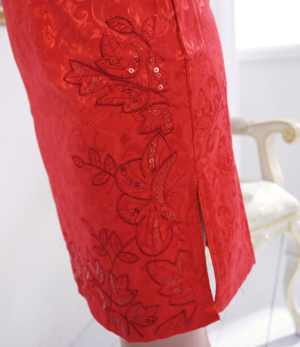 结婚敬酒服旗袍