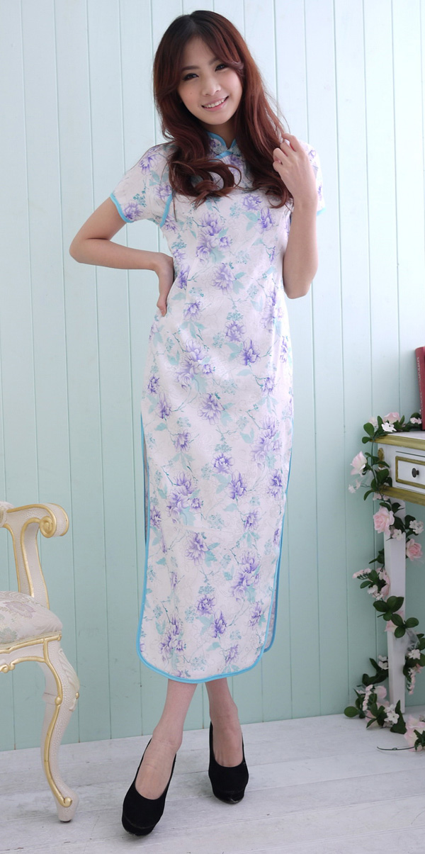 华人传统服饰旗袍工作服